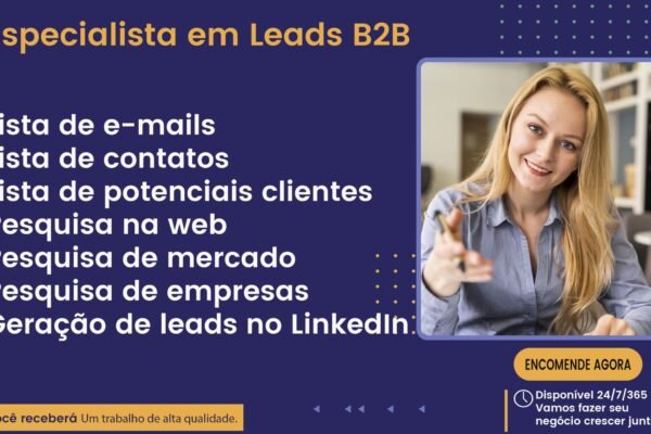 🔥 Aumenta as Tuas Vendas com Leads B2B Verificados e Prontos para Converter