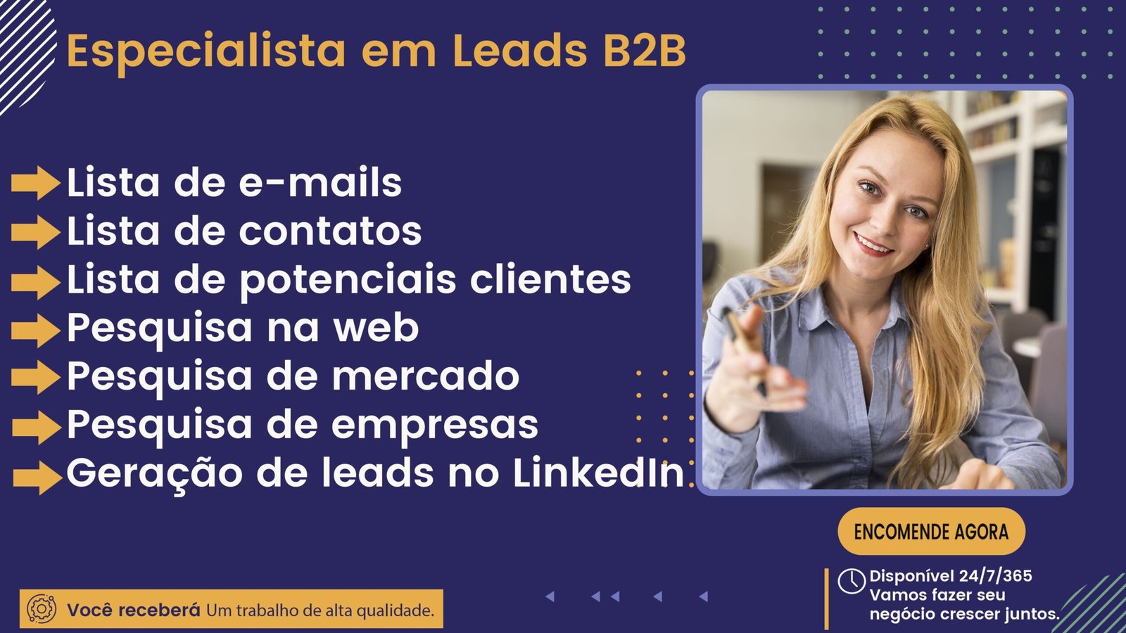 🔥 Aumenta as Tuas Vendas com Leads B2B Verificados e Prontos para Converter